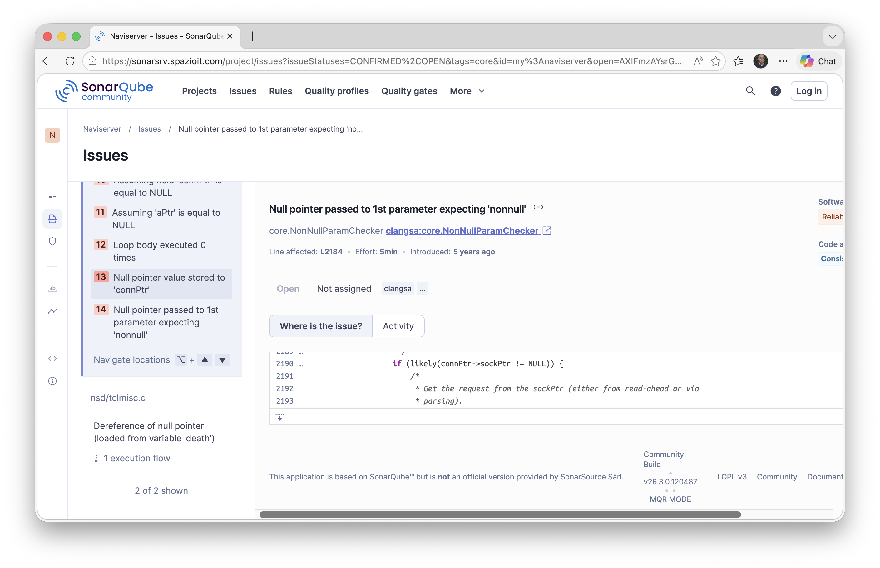Spazio IT C/C++ Plugin ported to SonarQube 26.3.